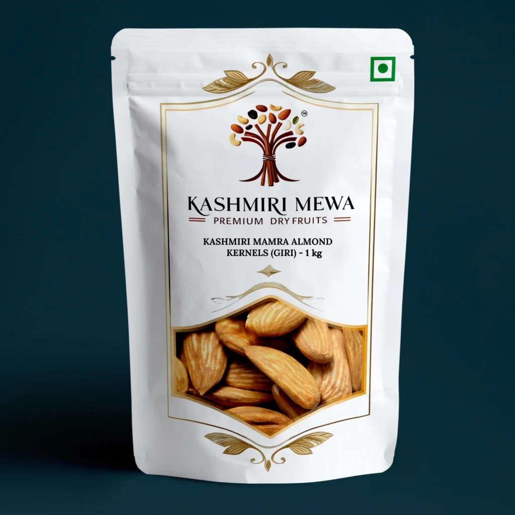 Kashmiri Mamra Almonds Kernels (Badam Giri) - 1Kg