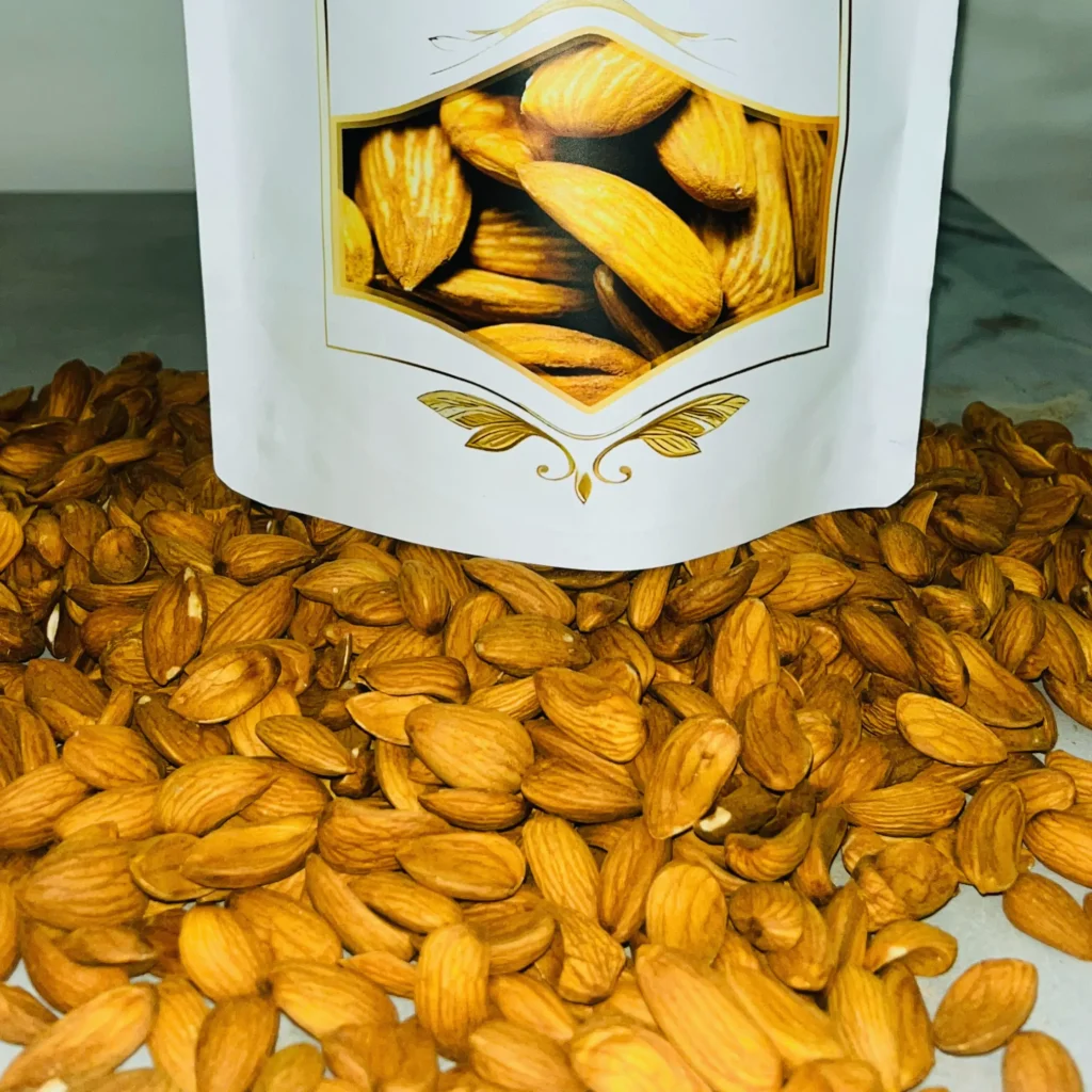 Pure Kashmiri Mamra Almonds Real Life Image